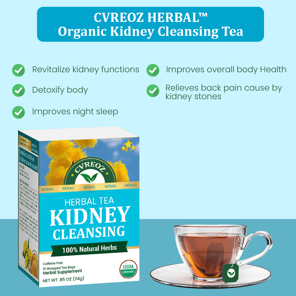 Cvreoz™ Herbal WeBag Kidney Cleansing Tea 💪 LAST DAY SALE 70% OFF