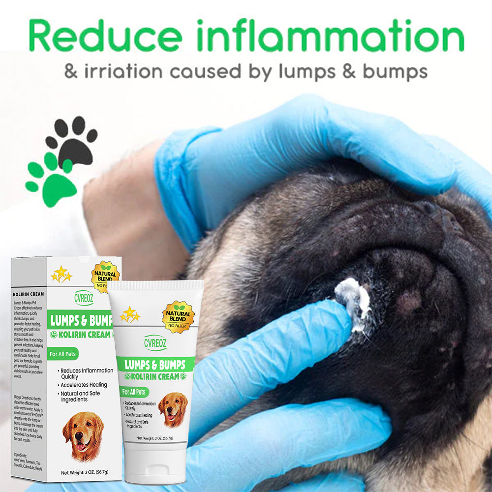 Cvreoz™ Kolirin Lumps & Bumps Pet Cream 🐾 70% Limited Discounts 🔥