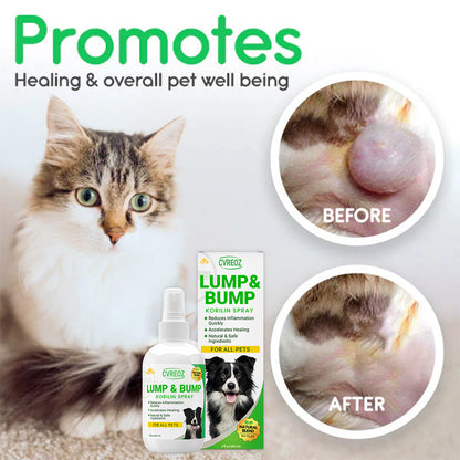 Cvreoz™ Korilin Lumps & Bumps Pet Spray 🐾 70% Limited Discounts 🔥