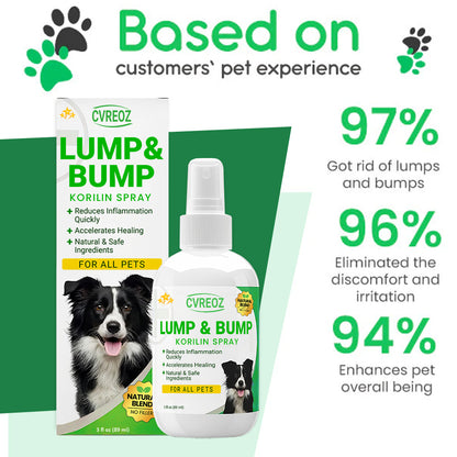 Cvreoz™ Korilin Lumps & Bumps Pet Spray 🐾 70% Limited Discounts 🔥