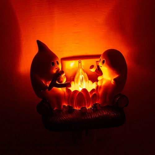 Campfire Ghost Flickering Nightlight 🔥👻 LAST DAY 70% OFF HALLOWEEN SALE🕸️🎃